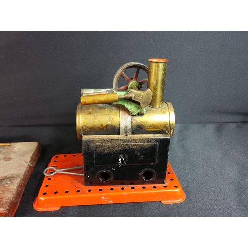 54 - Mamod stationary engine plus one