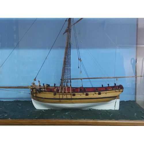 4 - Cased model Ship