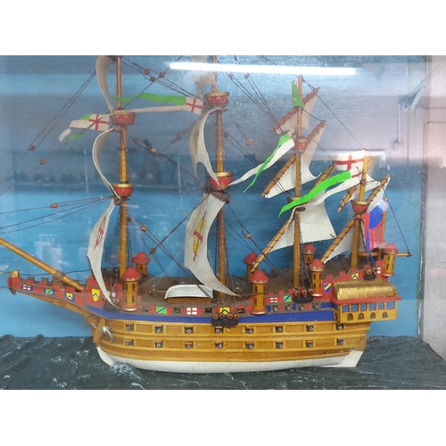 5 - Cased model Ship