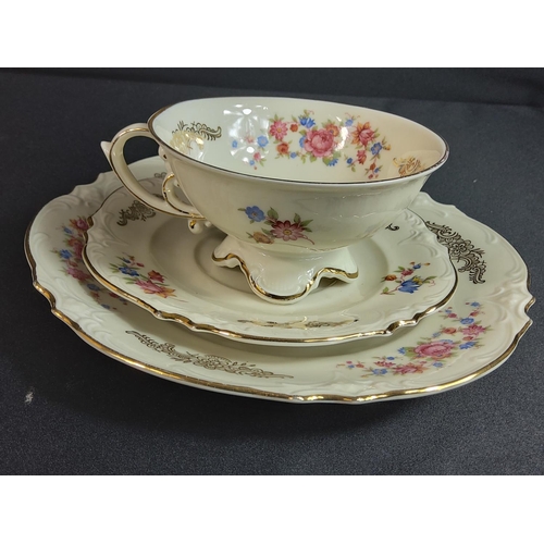 172 - Vintage trio, cup and saucer and Queens Diamond Jubilee cup and saucer