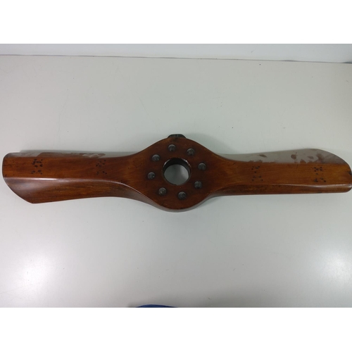 23 - Vintage wooden propeller