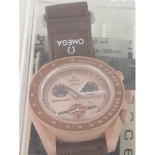 589 - Boxed chronograph watch (no particular brand)