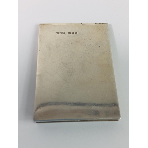 657 - Silver note pad, 41g gross