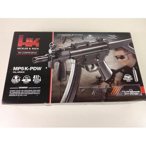 678 - Boxed MP5 gas powered BB gun