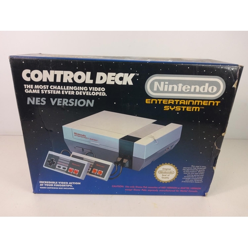 5 - Boxed Nintendo entertainment system