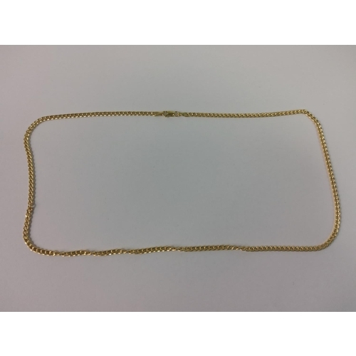 599 - 9ct gold chain, 3.9g