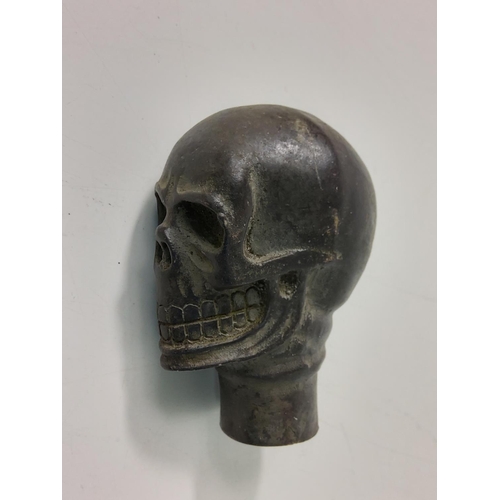 301 - Skull walking stick top