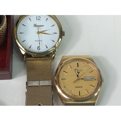 317 - Various gents watches