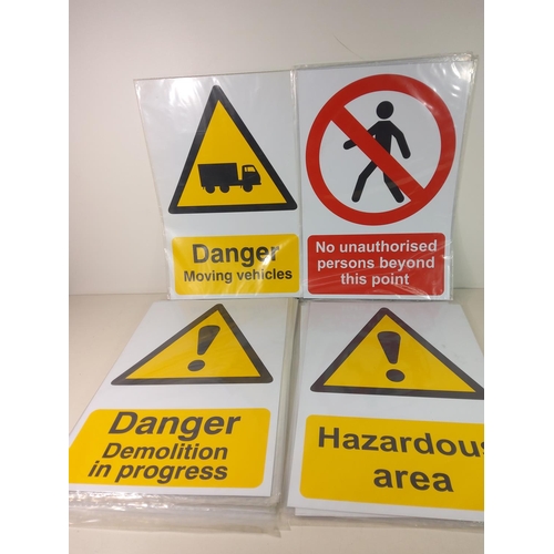 49 - Qty of warning signs