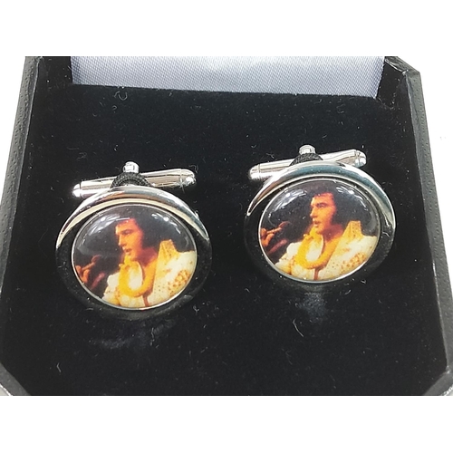 319 - Elvis cufflinks