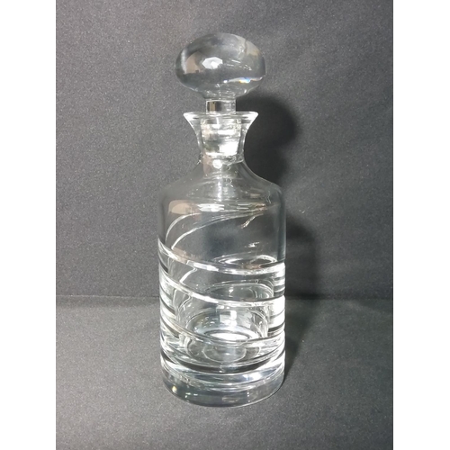 445 - Dartington glass decanter