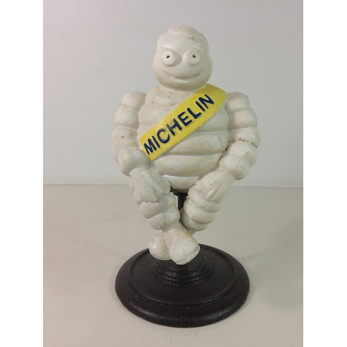 181 - Cast metal Michelin man figure