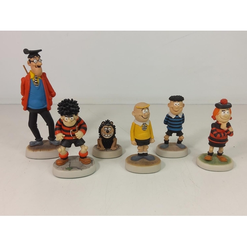 446 - 6 Robert Harrop Beano and Dandy Collection figures with boxes