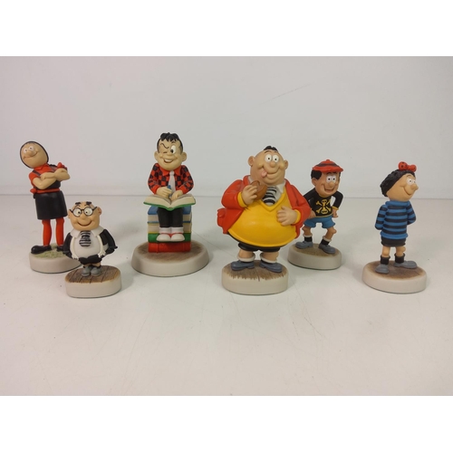 449 - 6 Robert Harrop Beano and Dandy Collection figures with boxes