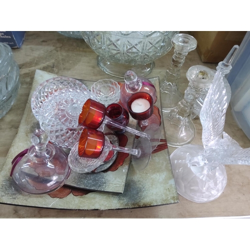 59 - Very large qty of glassware, Sundae dishes etc