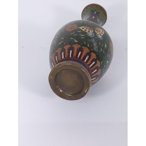 264 - Ornate Cloisonne vase