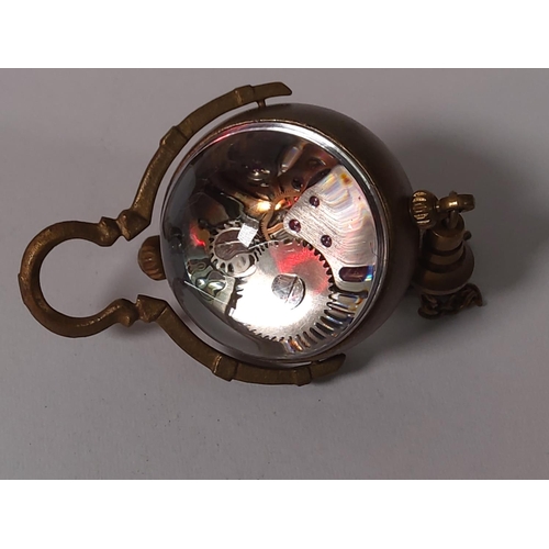 362 - Pendant ball clock with tassel