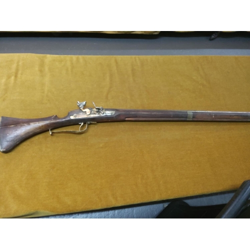 215 - Replica wall hanging musket