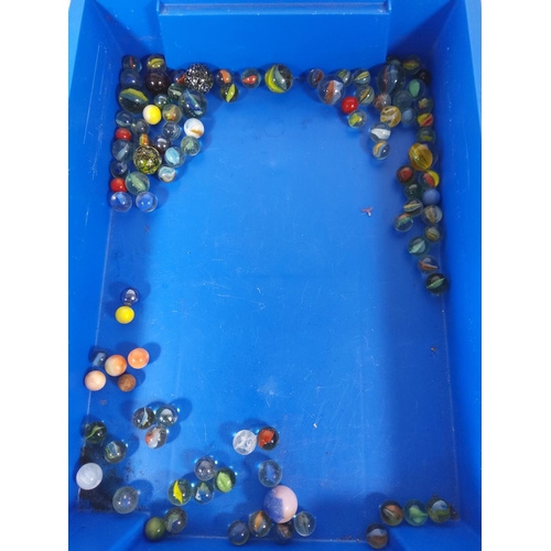 241 - Collection of marbles inc vintage