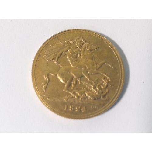 290 - Reproduction restrike 1824 coin collectors piece (not gold)