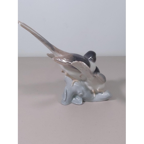 410 - Lladro long tailed birds figurine