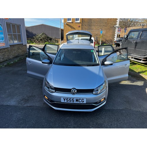 88 - VW Polo Y555MCG with personalised registration plate to remain with the vehicle.
MOT until October 2... 