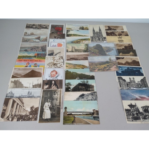 105 - Collection of vintage postcards