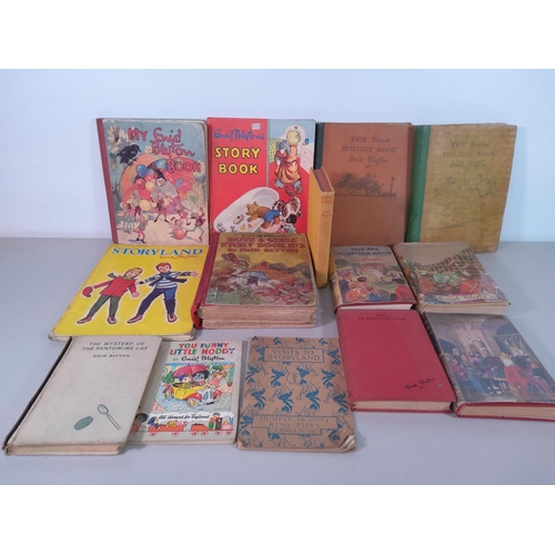 12 - 2 boxes of vintage books including Enid Blyton First Editions