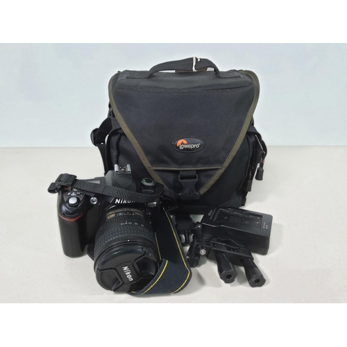 179 - Nikon camera and bag