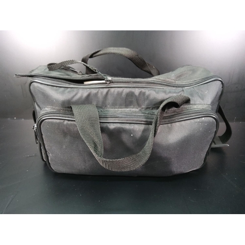 235 - Camera bag with cameras and lenses