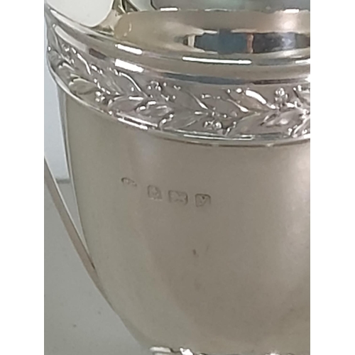 342 - Hallmarked silver vase dated 1973, 173g