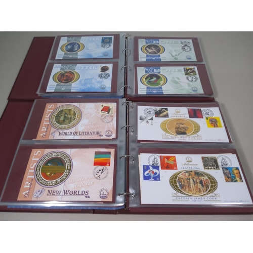 7 - 2 albums of Millennium Collection First Day covers