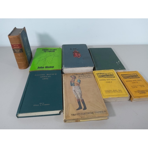 56 - Quantity of vintage books including hunting and racing