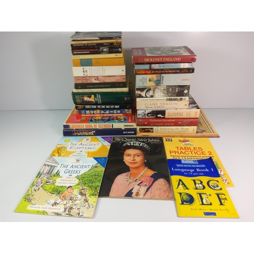 10 - 2 boxes of vintage books and others