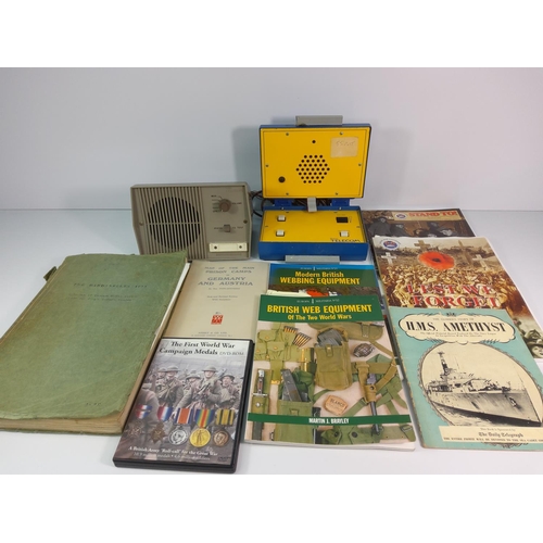 75 - Books, ephemera and telecom items