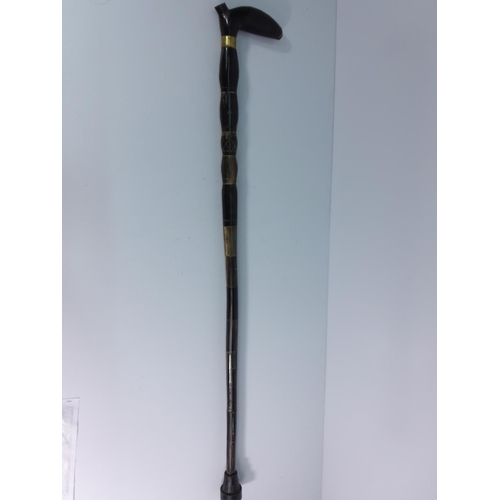 30 - Horn walking stick