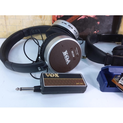 31 - Vintage Vox headphones etc