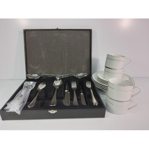 6 - Canteen of cutlery and teaware