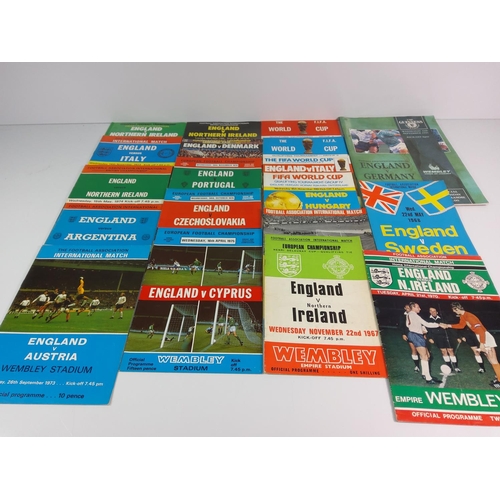 5 - Qty of Wembley football programmes