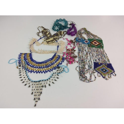 403 - Bag of costume jewellery