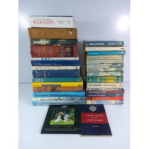 12 - 2 boxes of various books including nautical