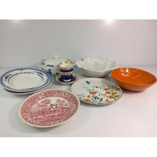 17 - China and teaware including Copeland Spode, Royal Burlington and Royal Albert Royal series