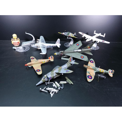 414 - Box of model aircraft