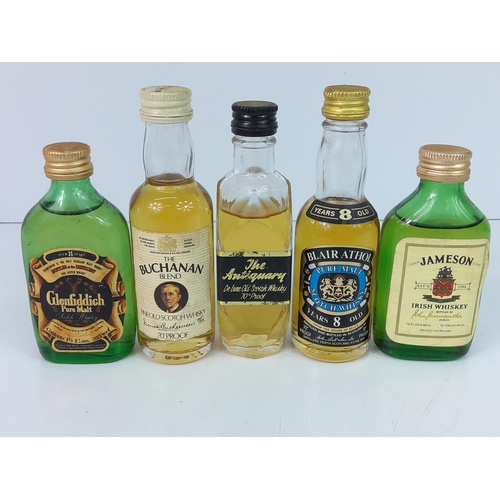 327 - 5 whiskey miniatures