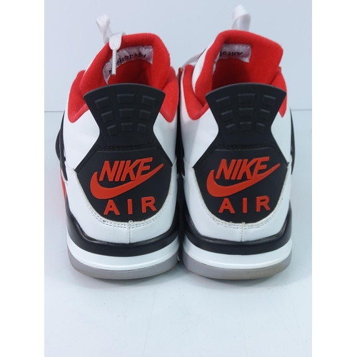 102 - Pair of Nike Air Jordan 4 trainers (not in original box)