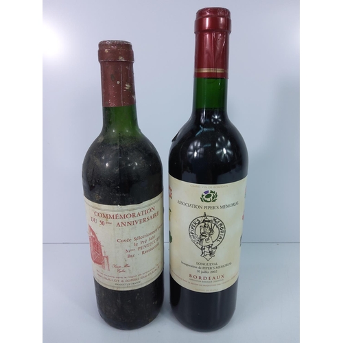 61 - 2 bottles of vintage wine