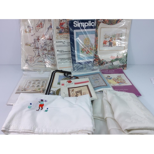 13 - Embroidery and needlecraft patterns etc