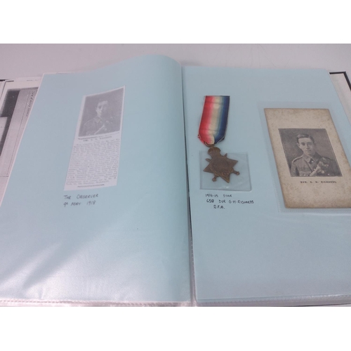 342 - Folder of various medals and ephemera