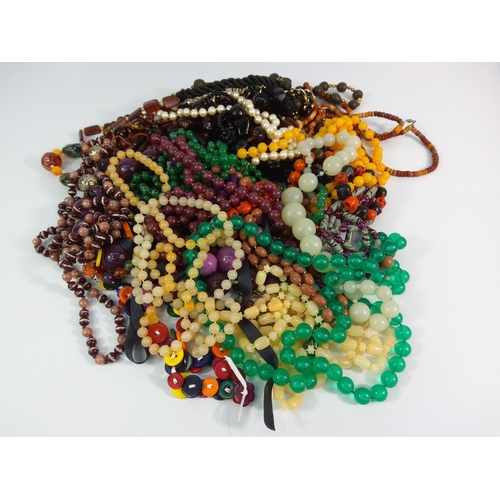 274 - 2 large and one small bag of various jewellery