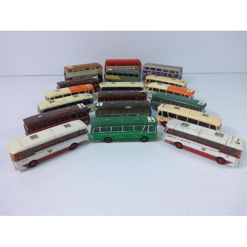 18 - Collection of model buses